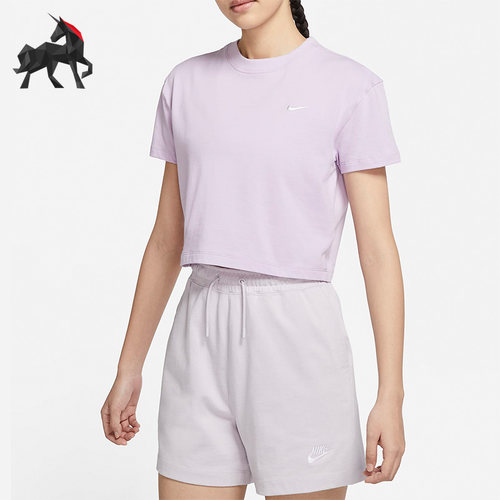 Nike/耐克正品年运动高腰女子T恤圆领短袖 DA0324-245