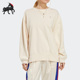 女子运动圆领套头卫衣IC4977 春季 Adidas 阿迪达斯正品