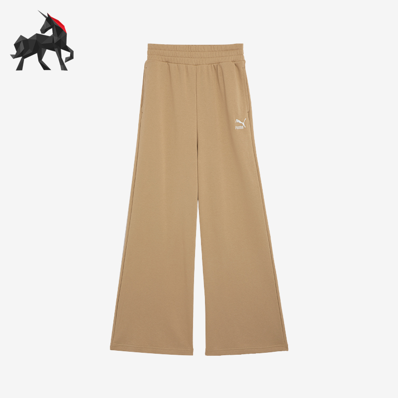 彪马女士简约宽松透气长裤