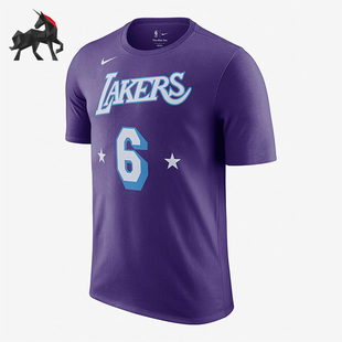 Nike/耐克正品詹姆斯23号男子篮球运动休闲透气短袖T恤DA7385-551