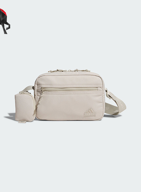 Adidas/阿迪达斯正品FL Q2 MINI SB 男女同款运动挎包IS9490