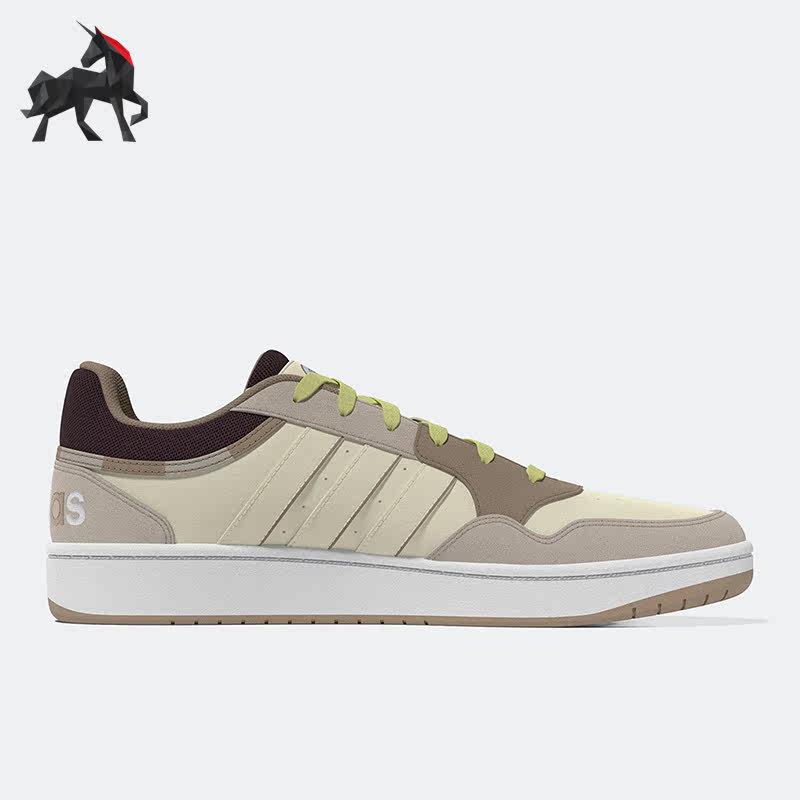 阿迪达斯男女低帮板鞋