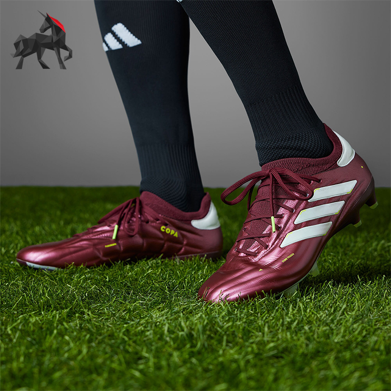 Adidas/阿迪达斯正品FG 硬天然草坪男女低帮训练足球鞋IE7485