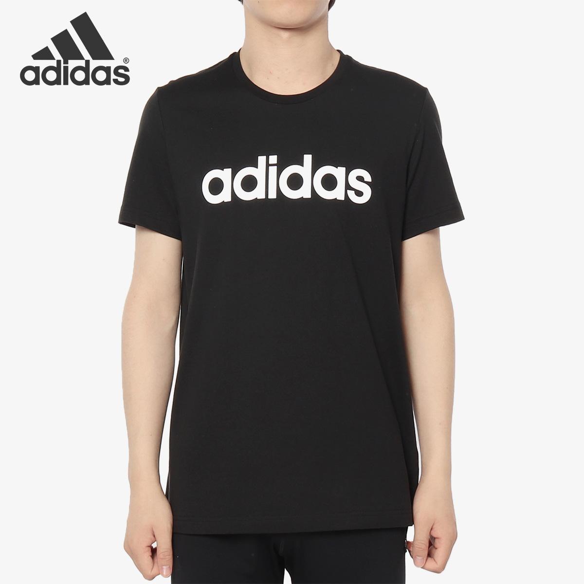 阿迪达斯正品男士运动短袖