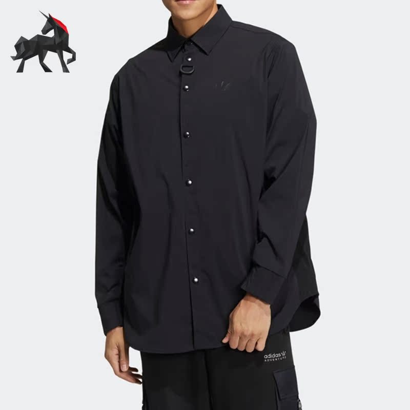 阿迪达斯三叶草男子舒适运动T恤