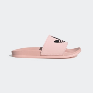 Adidas/阿迪达斯正品 三叶草女子沙滩鞋一字凉拖鞋EG8682