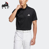 Polo衫 Adidas 男子高尔夫短袖 夏季 HS9045 阿迪达斯正品