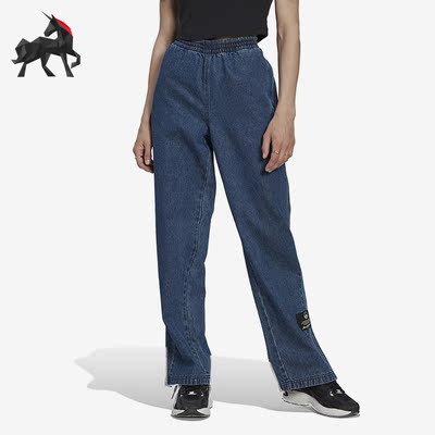 Adidas/阿迪达斯女子牛仔长裤
