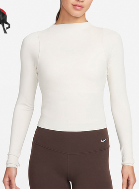 Nike/耐克正品女士弹力透气休闲运动长袖T恤FN3023-104