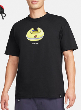 Nike/耐克正品夏季男士印花宽松休闲运动短袖T恤FQ3726-010