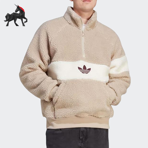 Adidas/阿迪达斯男子羊羔毛上衣