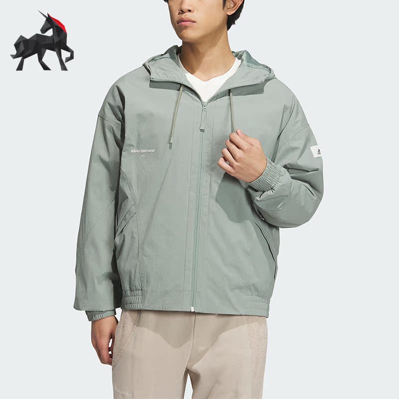 阿迪达斯正品男子休闲外套