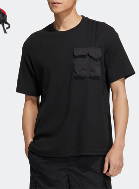 Adidas/阿迪达斯正品neo U UTIL TEE 3男子运动休闲短袖T恤HN4705