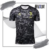 男子T恤透气足球短袖 夏季 GR2934 阿迪达斯正品 Adidas