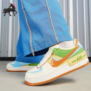 DZ1847 Nike Shadow女士厚底耐磨休闲运动鞋 AF1 103 耐克正品