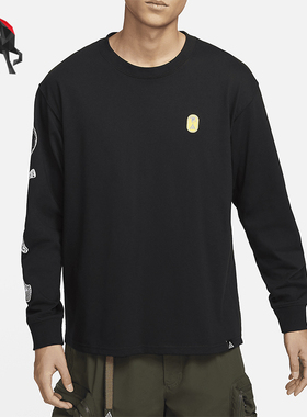 Nike/耐克正品ACG Hike Snacks 男士长袖印花休闲T恤FV3489-010