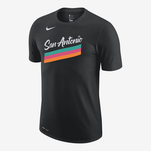 Nike/耐克正品夏季男子马刺队印花短袖运动T恤 CT9846-010