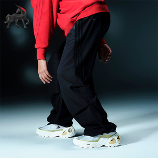 阔腿运动休闲裤 Adidas IY8025 1男士 PANTS 阿迪达斯正品 FUSTL