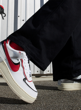 Nike/耐克正品AF1 Shadow 女士空一号耐磨运动鞋FN6335-100