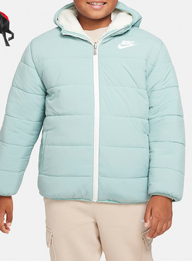 Nike/耐克正品秋冬儿童羊羔毛保暖双面穿外套FV2506-305