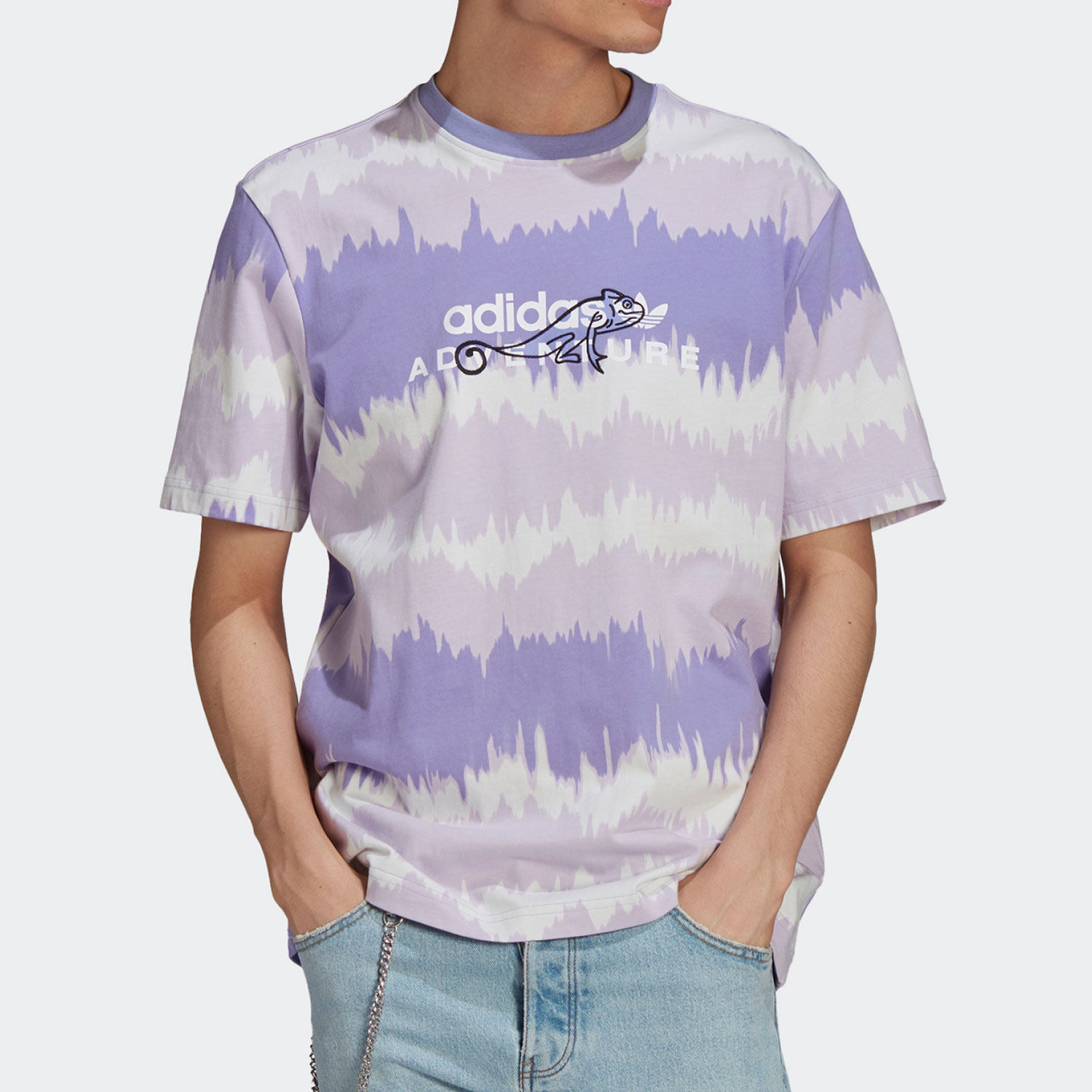 Adidas/阿迪达斯正品三叶草男子夏季休闲运动短袖T恤 GN2354,运动服/休闲服装,运动T恤,淘宝优惠券,粉丝福利购,淘宝优惠卷