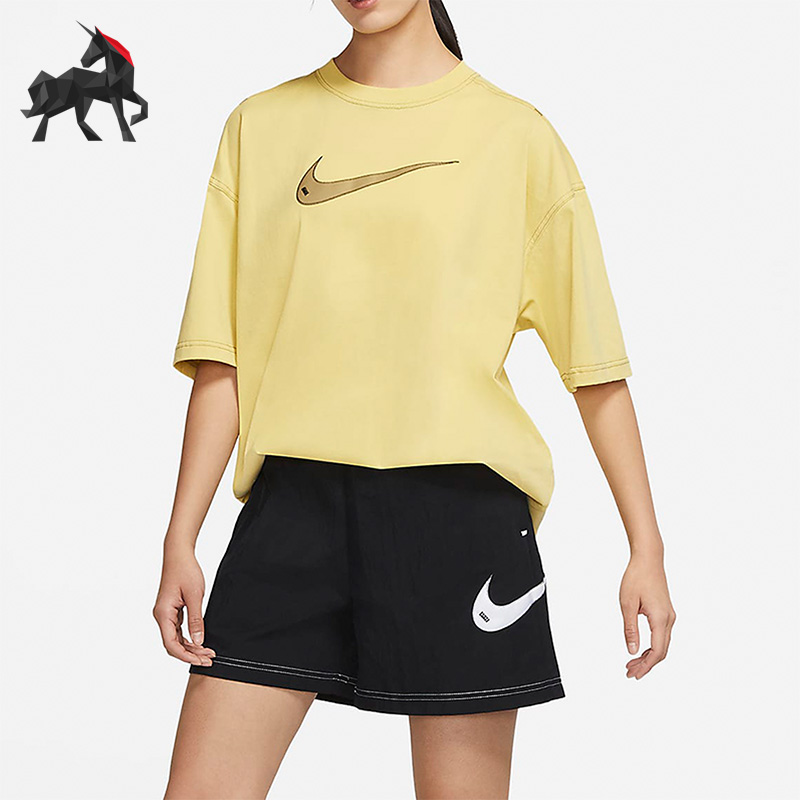 Nike/耐克正品夏季女子宽松透气圆领短袖T恤 DM6212-030