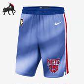 耐克正品 sw球迷版 布鲁克林篮网队男篮球短裤 Nike CQ4252 402