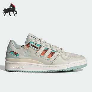 休闲板鞋 Adidas LOW女子时尚 三叶草FORUM IE0472 阿迪达斯正品
