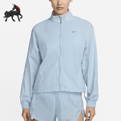 耐克女士拉链轻盈夹克运动休闲