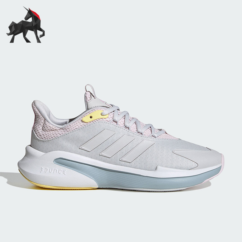 阿迪达斯女子运动健身低帮跑步鞋