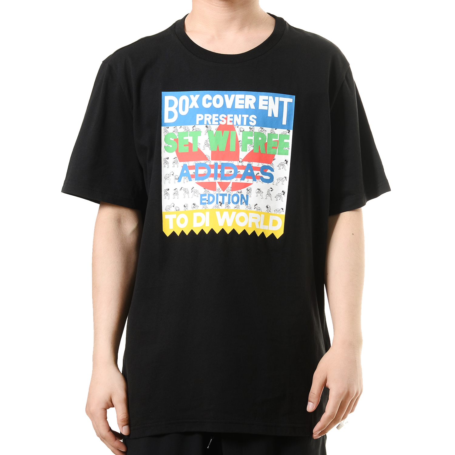 阿迪达斯正品男子短袖