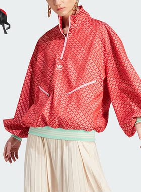 Adidas/阿迪达斯正品三叶草女子运动健身套头衫IK7884