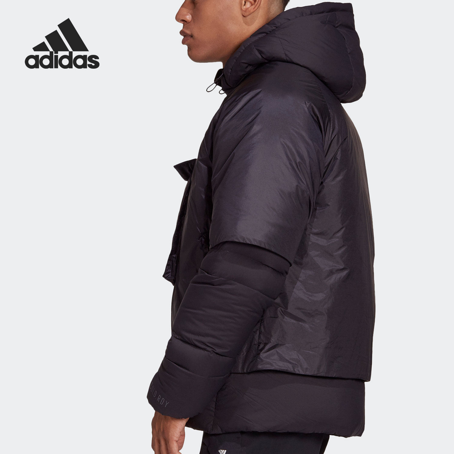 阿迪达斯男子保暖防风休闲羽绒服