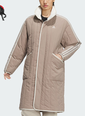 Adidas/阿迪达斯正品女子时尚宽松防寒运动棉衣IL8953