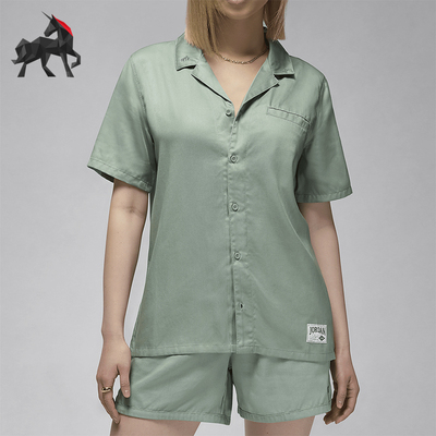 Nike/耐克女士梭织衬衫短袖