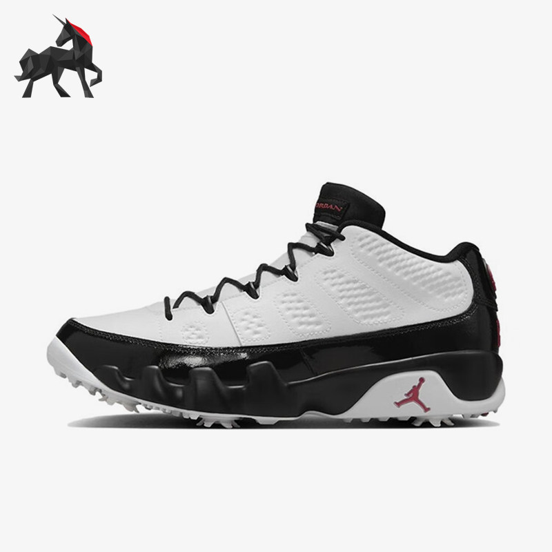 Nike/耐克正品 Air Jordan 9 男士复古高尔夫球鞋FJ5934-100
