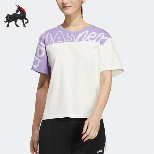 Adidas/阿迪达斯女子运动短袖