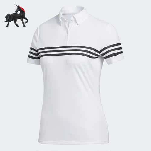 Adidas阿迪达斯女子高尔夫POLO衫