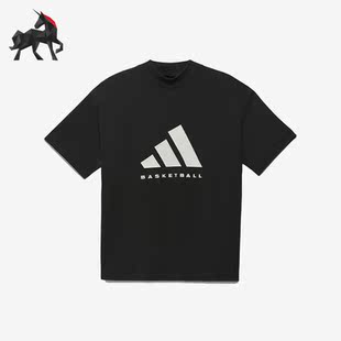 經(jīng)典 Adidas BASKETBALL 男女運(yùn)動(dòng)短袖 阿迪達(dá)斯正品 T恤IK0001