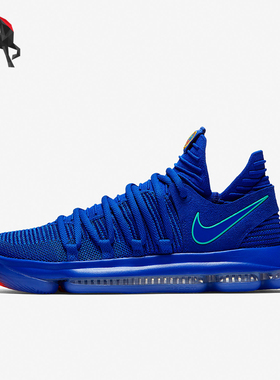 Nike/耐克正品KD 10男士低帮气垫缓震包裹性实战篮球鞋897816-402