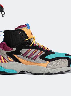Adidas/阿迪达斯正品三叶草男女运动透气高帮休闲鞋FW9173