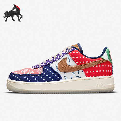 Nike/耐克正品Air Force 1 Low AF1女子休闲板鞋DM6229-470