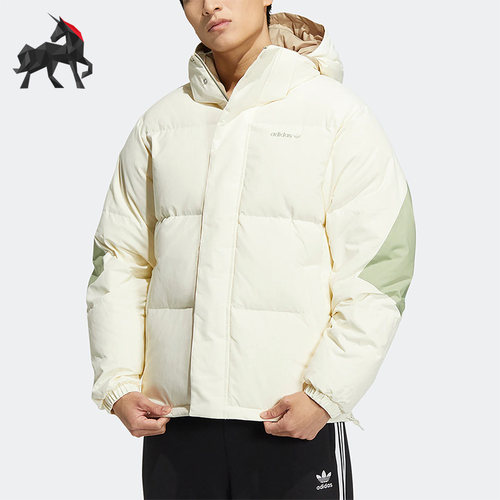阿迪达斯三叶草男子保暖羽绒服