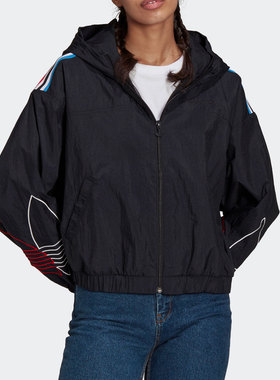 Adidas/阿迪达斯正品秋季女子长袖休闲运动夹克外套GT8471