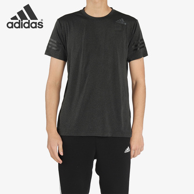 Adidas男子休闲透气短袖运动T恤