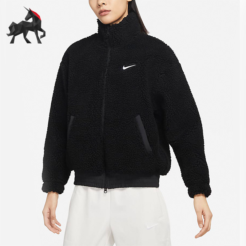 Nike耐克正品女子羊羔毛外套
