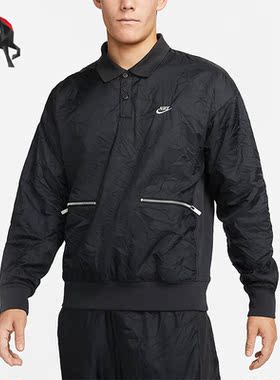 Nike/耐克正品Sportswear Circa 男子衬里透气翻领上衣DR6077-045