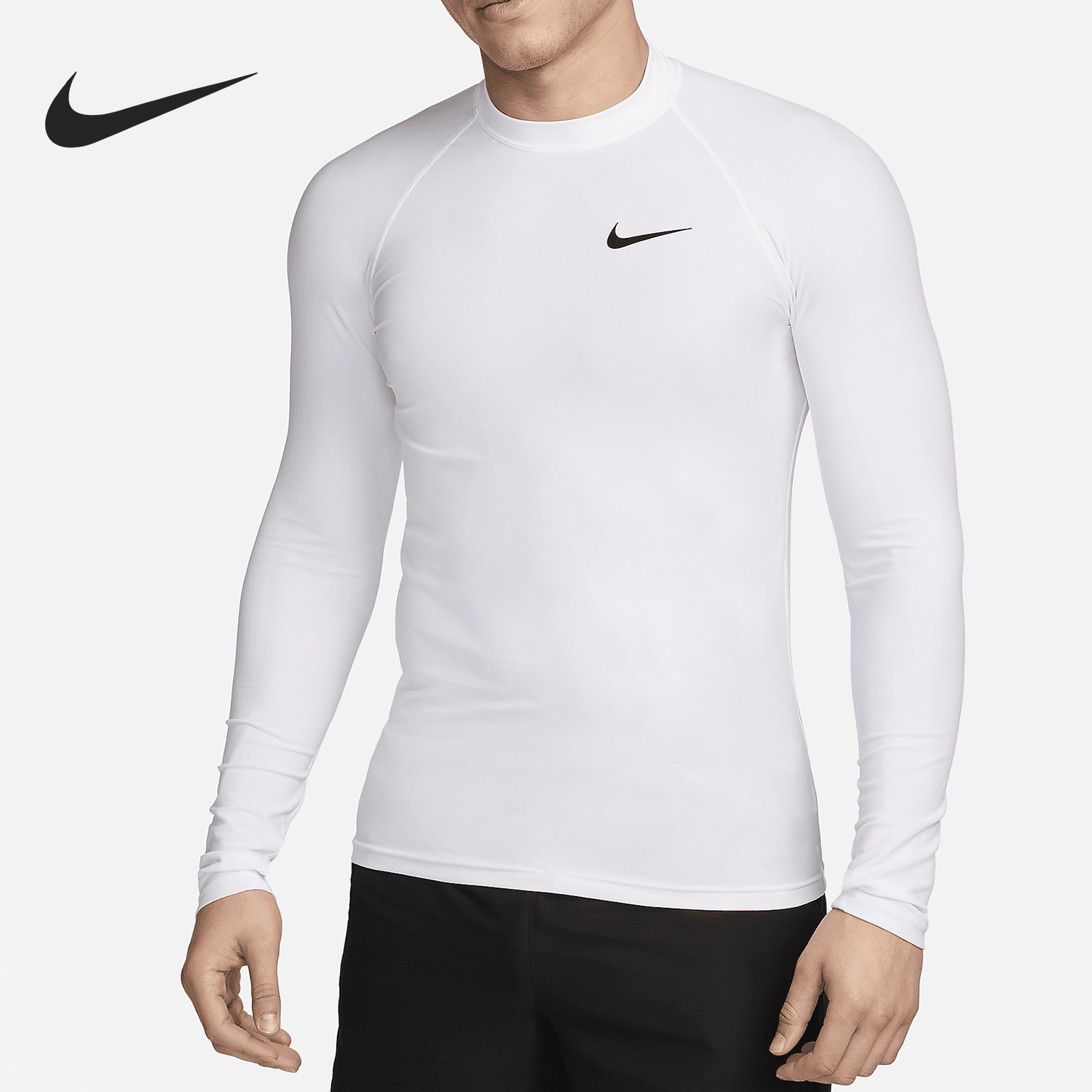 耐克男士防晒圆领透气冲浪衣