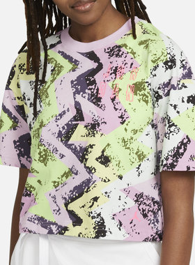 Nike/耐克正品 JORDAN HEATWAVE BOXY 女子短袖T恤DD0412-676