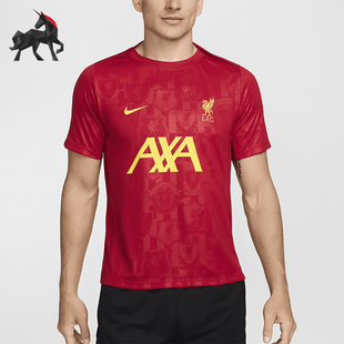 圆领透气训练足球短袖 Nike 耐克正品 利物浦男士 688 FN9653